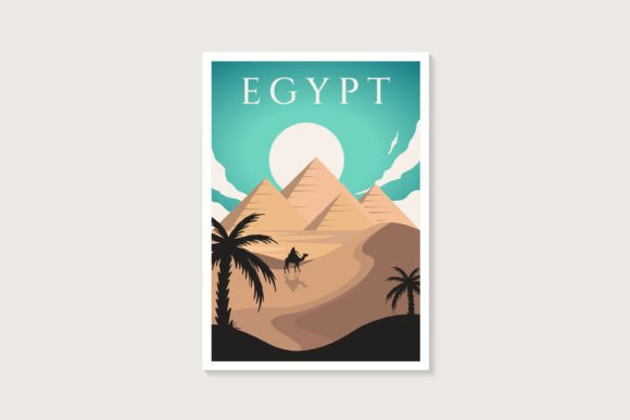 Download Retro Cairo Egypt Poster Design - Poster design Collection