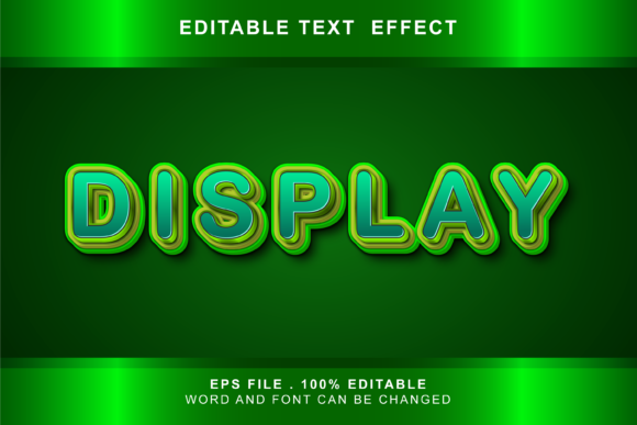 Download Display Text Effect Editable - Display text Collection